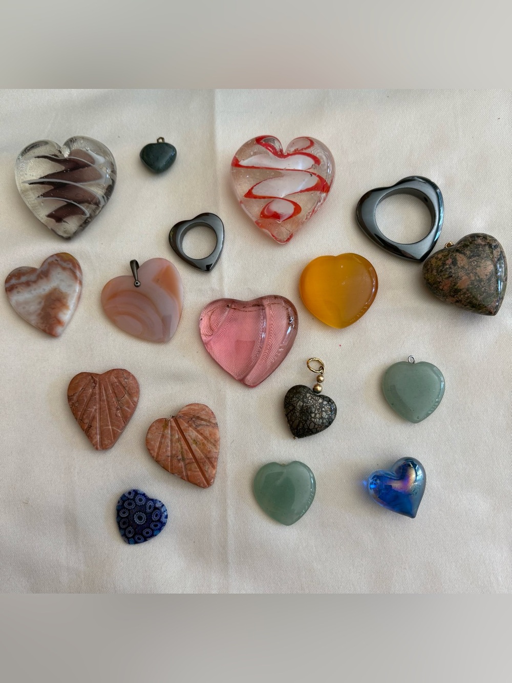 HEARTS!  17 pcs. Lot